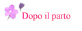 Dopo il parto